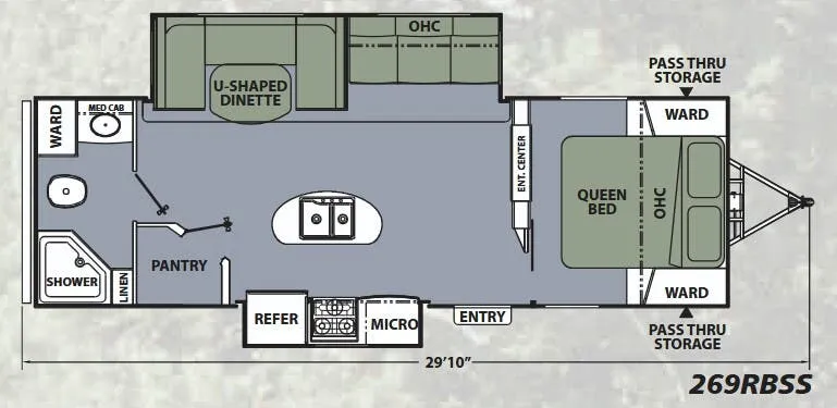 Coachmen Apex Ultra-Lite 269RBSS floor plan