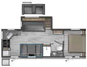 Winnebago Minnie 2529RG floor plan