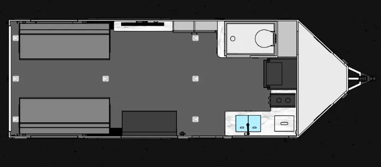 2026 inTech Black Wing 826 X - Floor plan