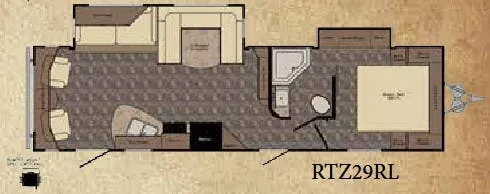 CrossRoads Rezerve RTZ29RL floor plan