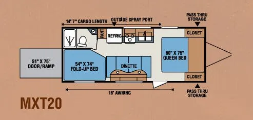K-Z MXT MXT20 floor plan