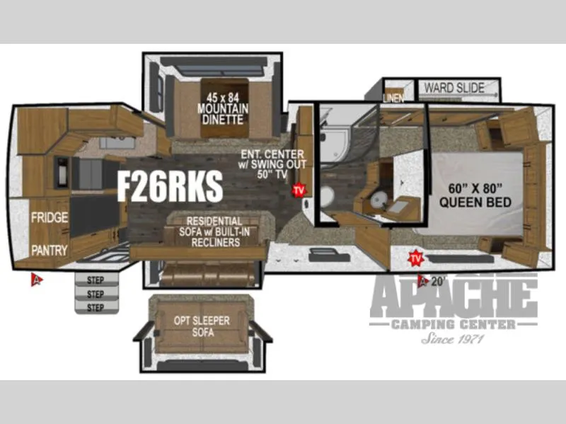 2027 Outdoors RV Glacier Peak Titanium Series 26RKS - Photo 2