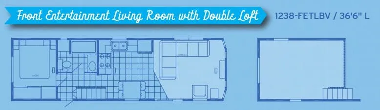 Canterbury RV Bayview 1238-FETLBV floor plan