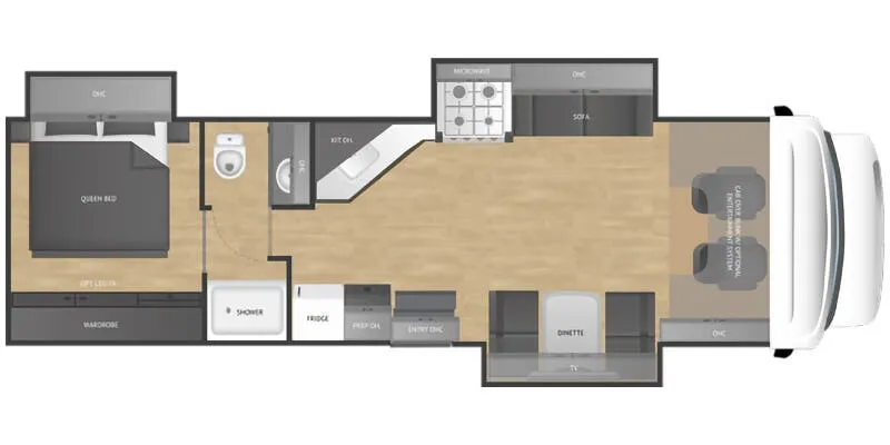 Nexus Wraith 33F floor plan