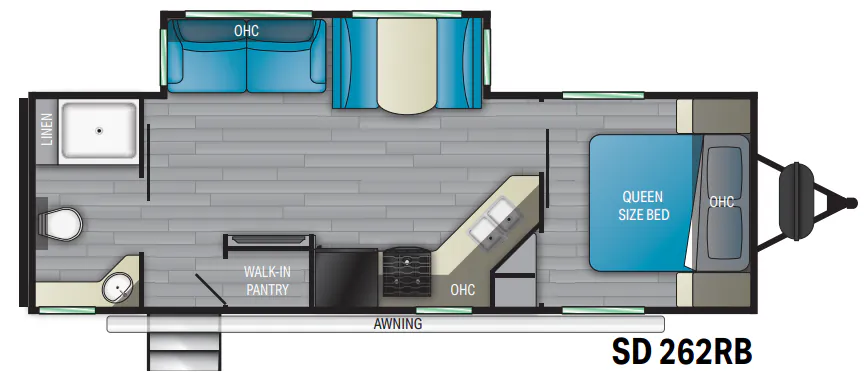Heartland Sundance 262RB floor plan