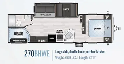 Keystone Springdale 270BHWE exterior