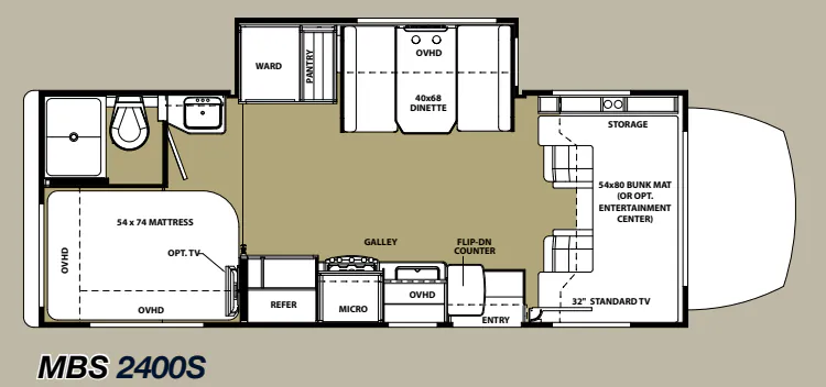 Forest River Sunseeker MBS 2400S exterior