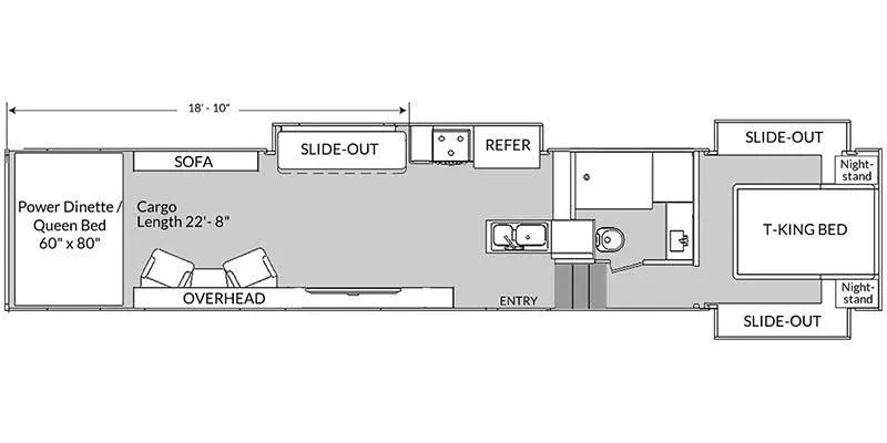 Genesis Supreme Genesis B40GSTS floor plan