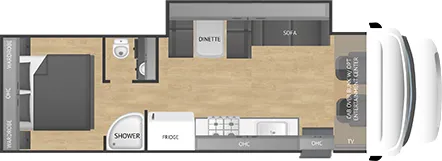 Nexus Triumph Sport 31TS floor plan