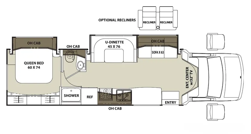 Coachmen Concord 300DS floor plan
