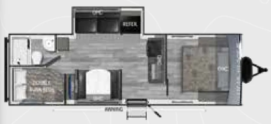 Heartland Trail Runner 261BHS floor plan