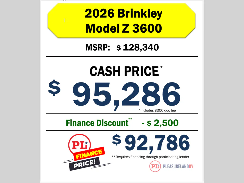 2026 Brinkley Model Z 3600, Photos photo 21