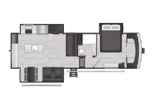Keystone Arcadia 3140RK floor plan