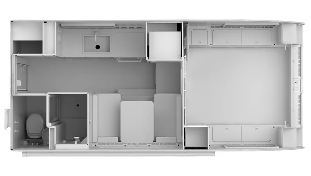 NuCamp Cirrus 920 ELITE floor plan