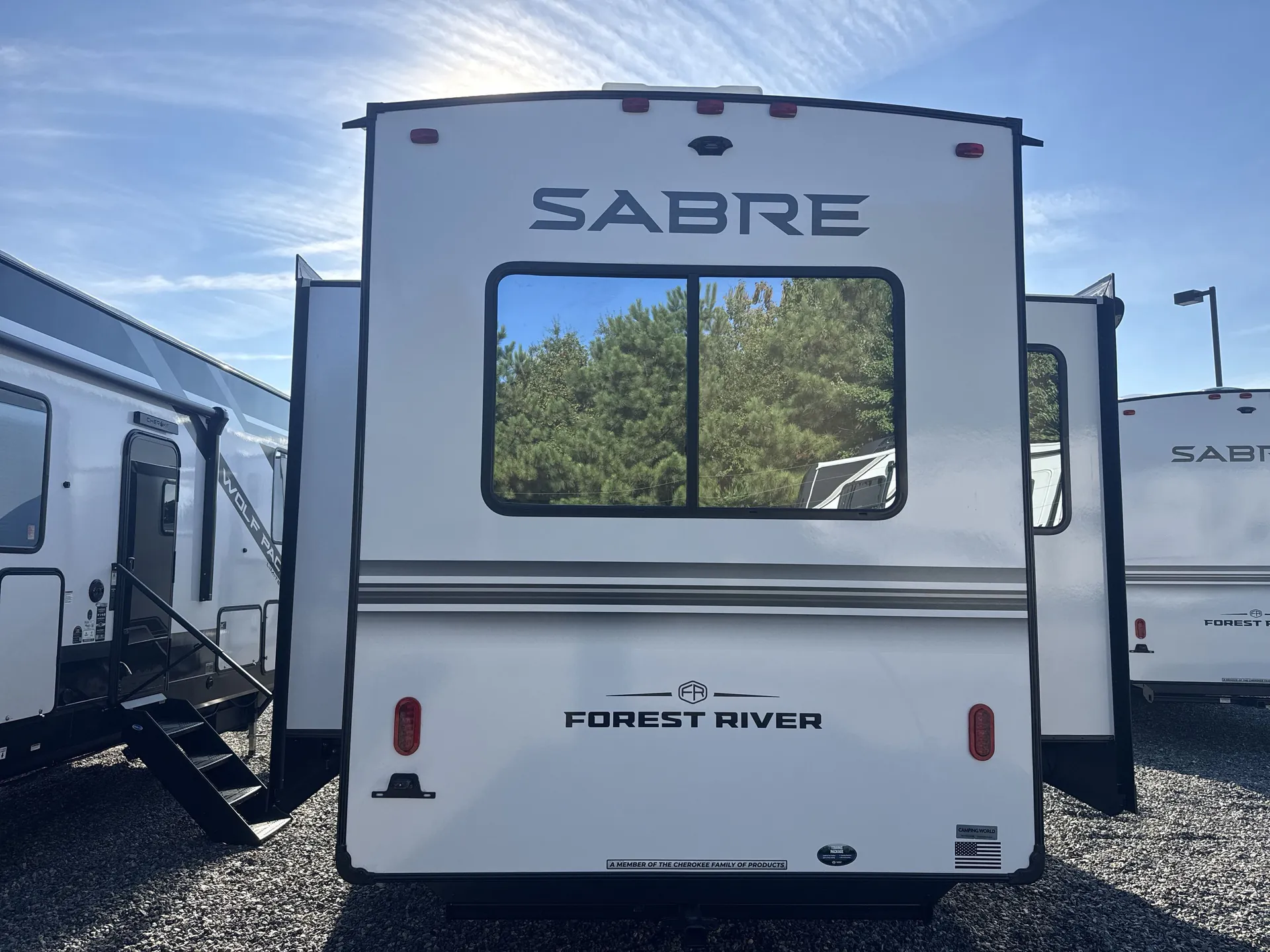 2027 Forest River Sabre 36FLX — backside