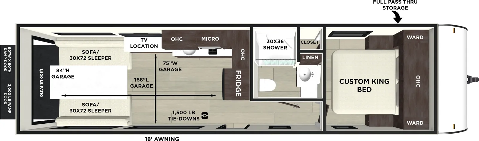 2026 Forest River Salem FSX 270RTK - Floor plan