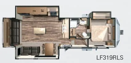 Highland Ridge Open Range Light LF319RLS floor plan