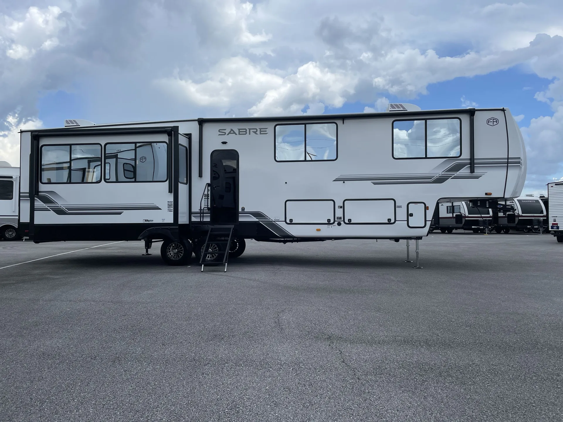 2027 Forest River Sabre 36FLX — campside