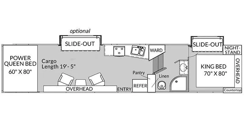 Genesis Supreme Vortex 3719VXL floor plan