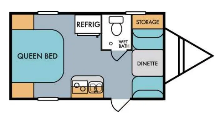 2017 Riverside RV Retro 177SE floor plan