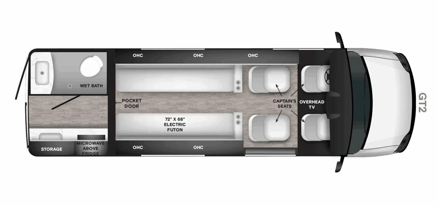 Tiffin GT2 GT2 BASE floor plan