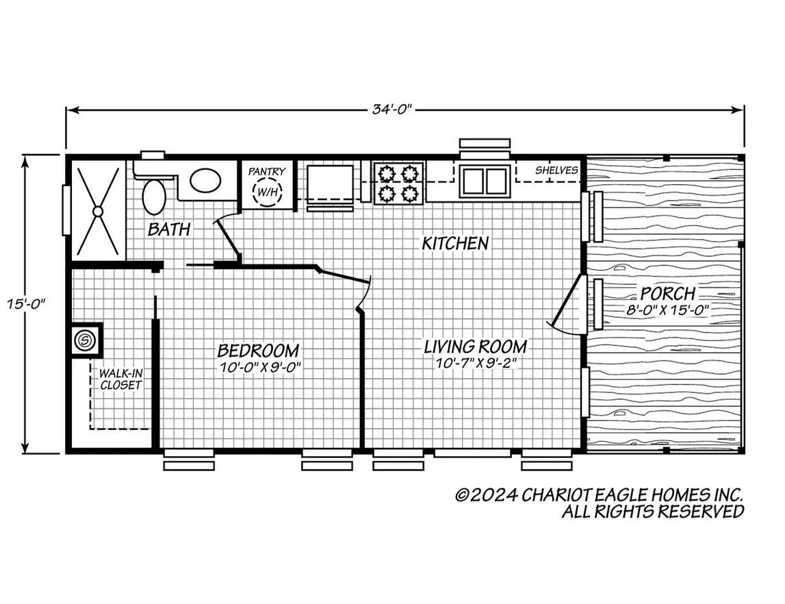 Chariot Eagle Eagle Series 15341B floor plan