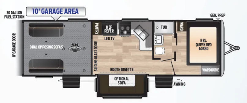 Keystone Impact 28V exterior