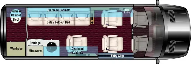 Midwest Luxe Cruiser S5 floor plan