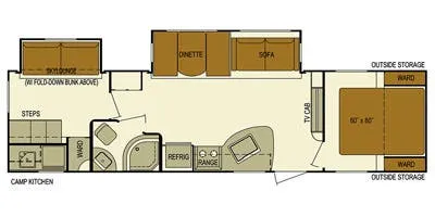 2015 Skyline JAVELIN 315BH floor plan