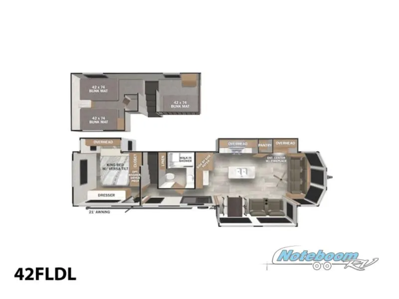 2025 Forest River Wildwood 42FLDL - Photo 3