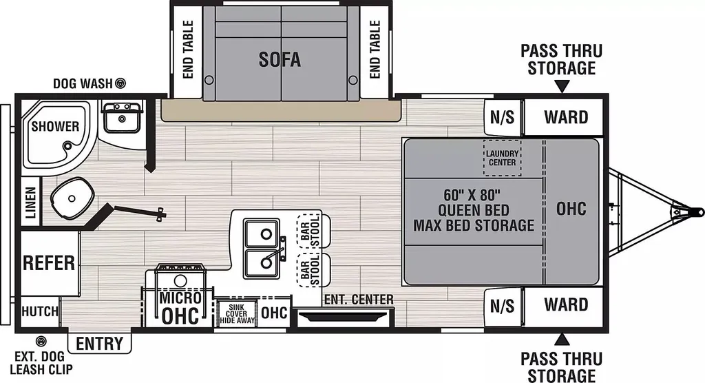 2025 Coachmen Northern Spirit 1943RB floor plan