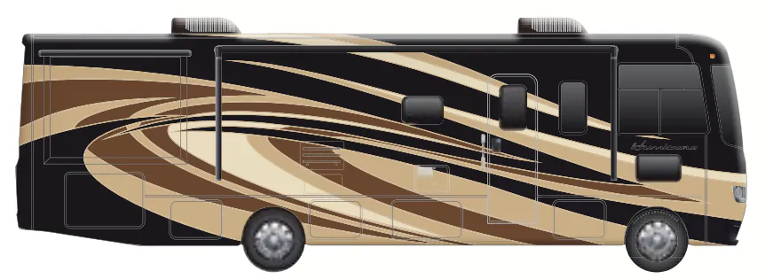Thor Motor Coach Hurricane 27K exterior