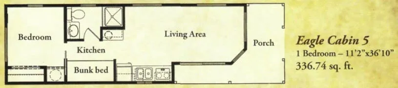 Chariot Eagle Eagle Creek EAGLE CABIN 5 floor plan