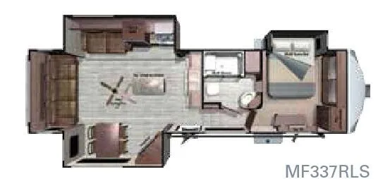 Highland Ridge Mesa Ridge MF337RLS floor plan