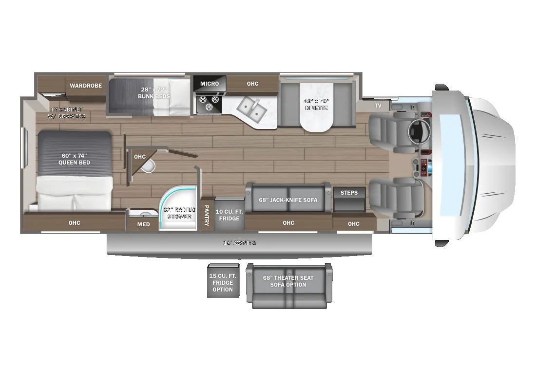 Entegra Coach Esteem XL 33F floor plan