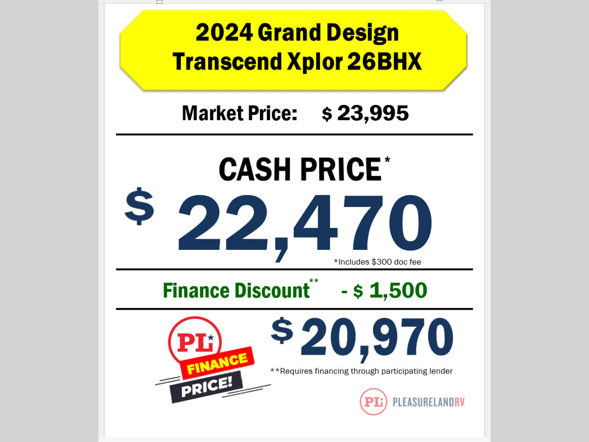 2024 Grand Design Transcend Xplor 26BHX - Photo 3