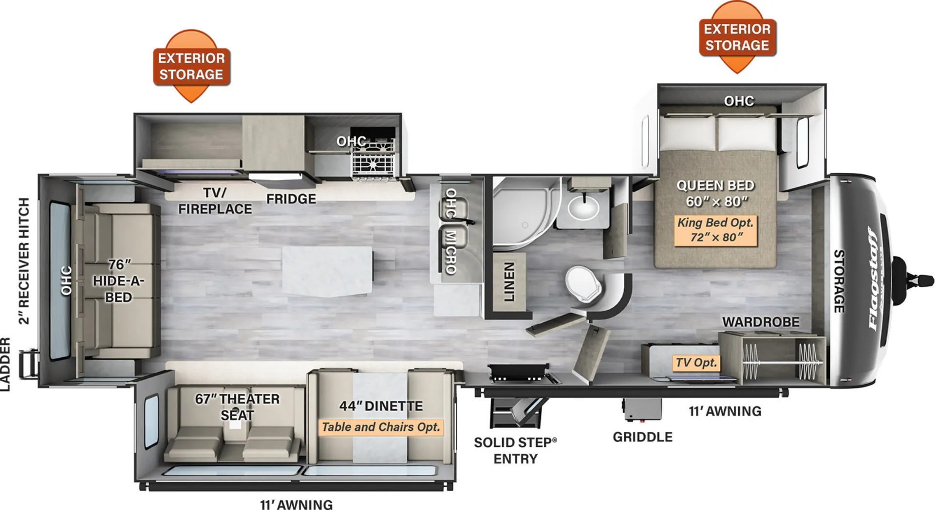 2022 Forest River Wildwood 31KQBTS - Photo 3