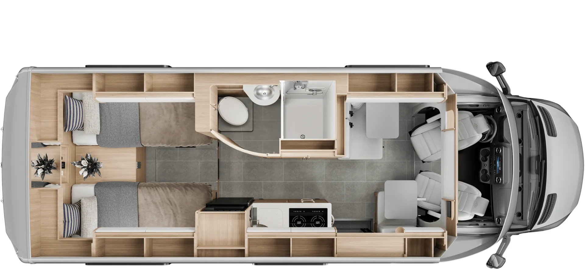 Leisure Travel Unity TB4X floor plan