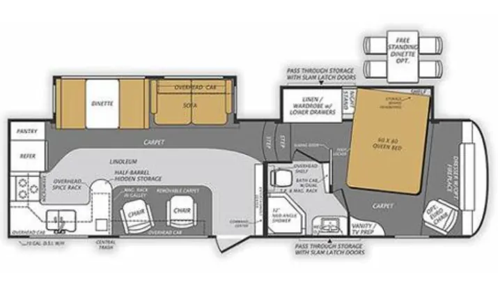 Forest River Wildcat Maxx 322RK floor plan