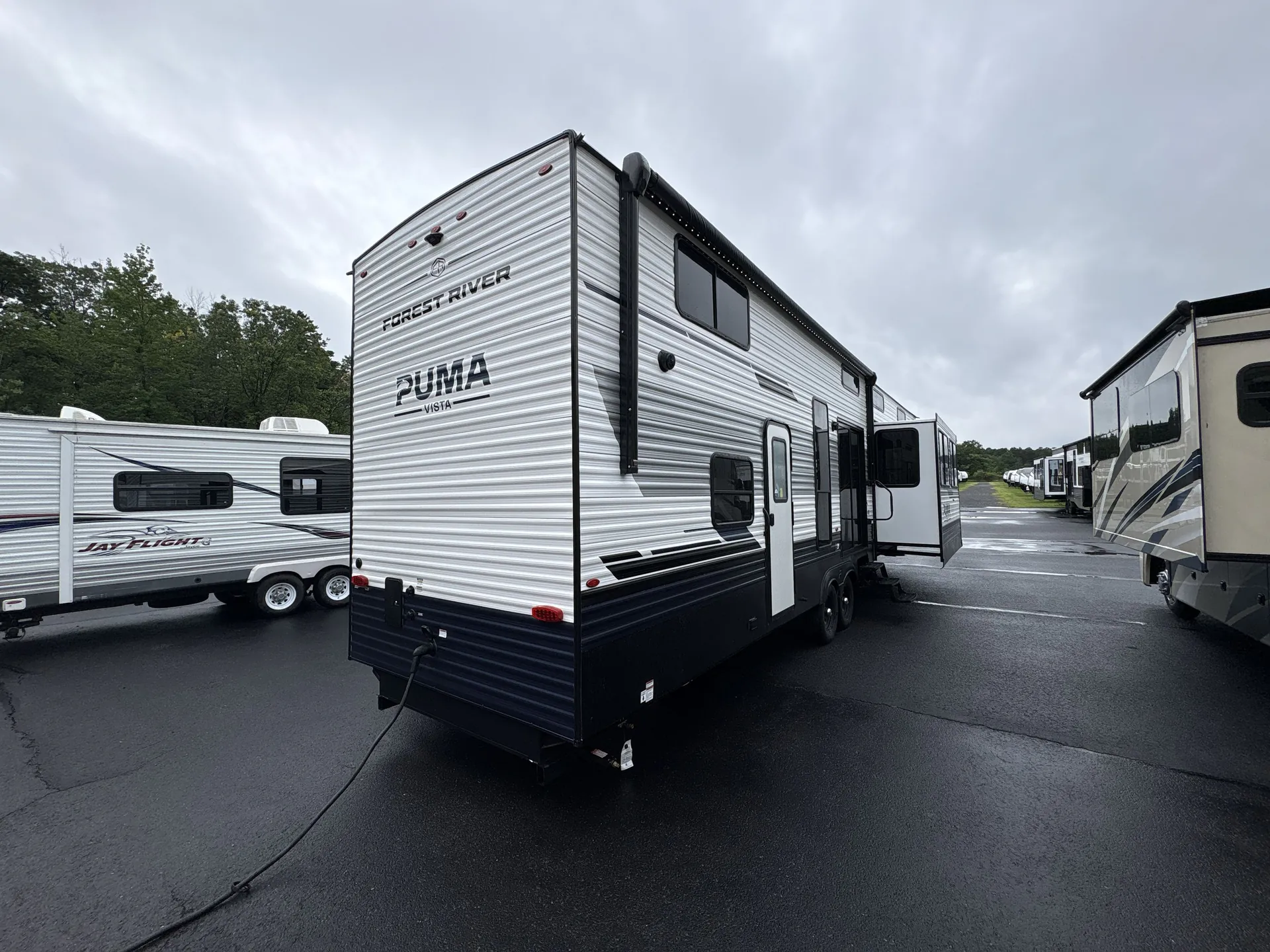 2027 Forest River Puma Vista 402LFT — campside