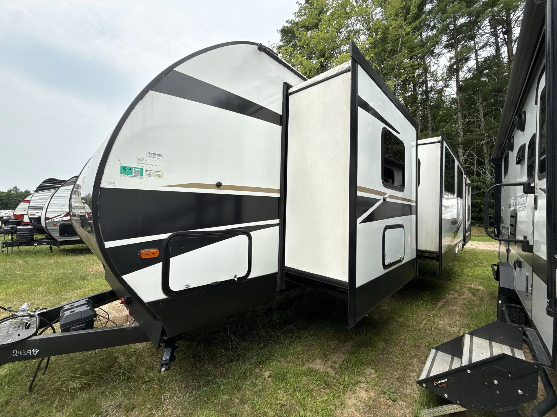 2023 Forest River Aurora 34BHTS — off campside