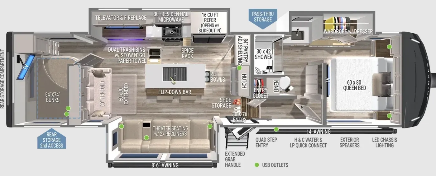 2027 Brinkley Model Z 3110 - Floor plan