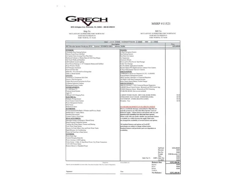 2027 Grech RV Strada-ion AWD TOUR - Photo 4