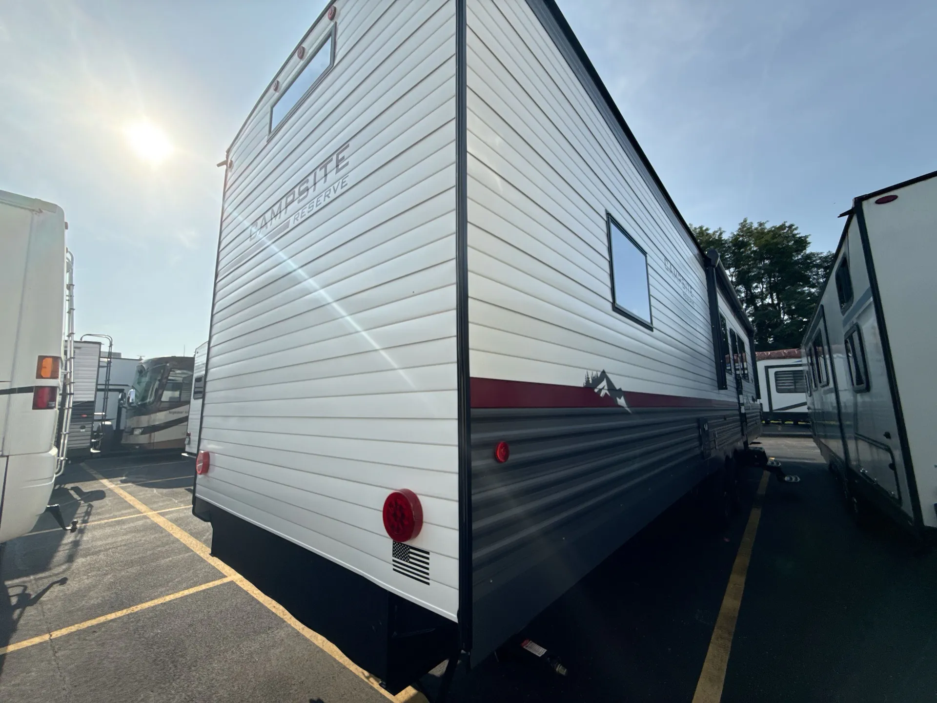 2027 Forest River Campsite Reserve 39IB — campside