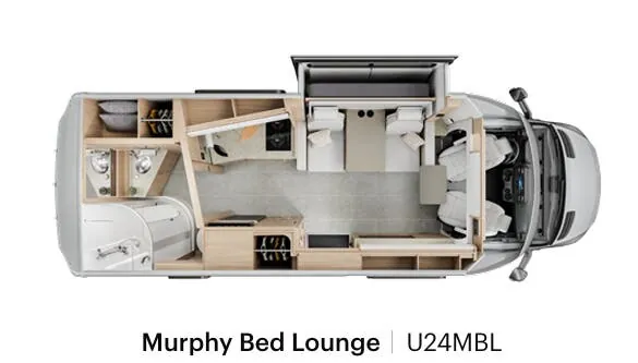 Leisure Travel Unity U24MBL floor plan