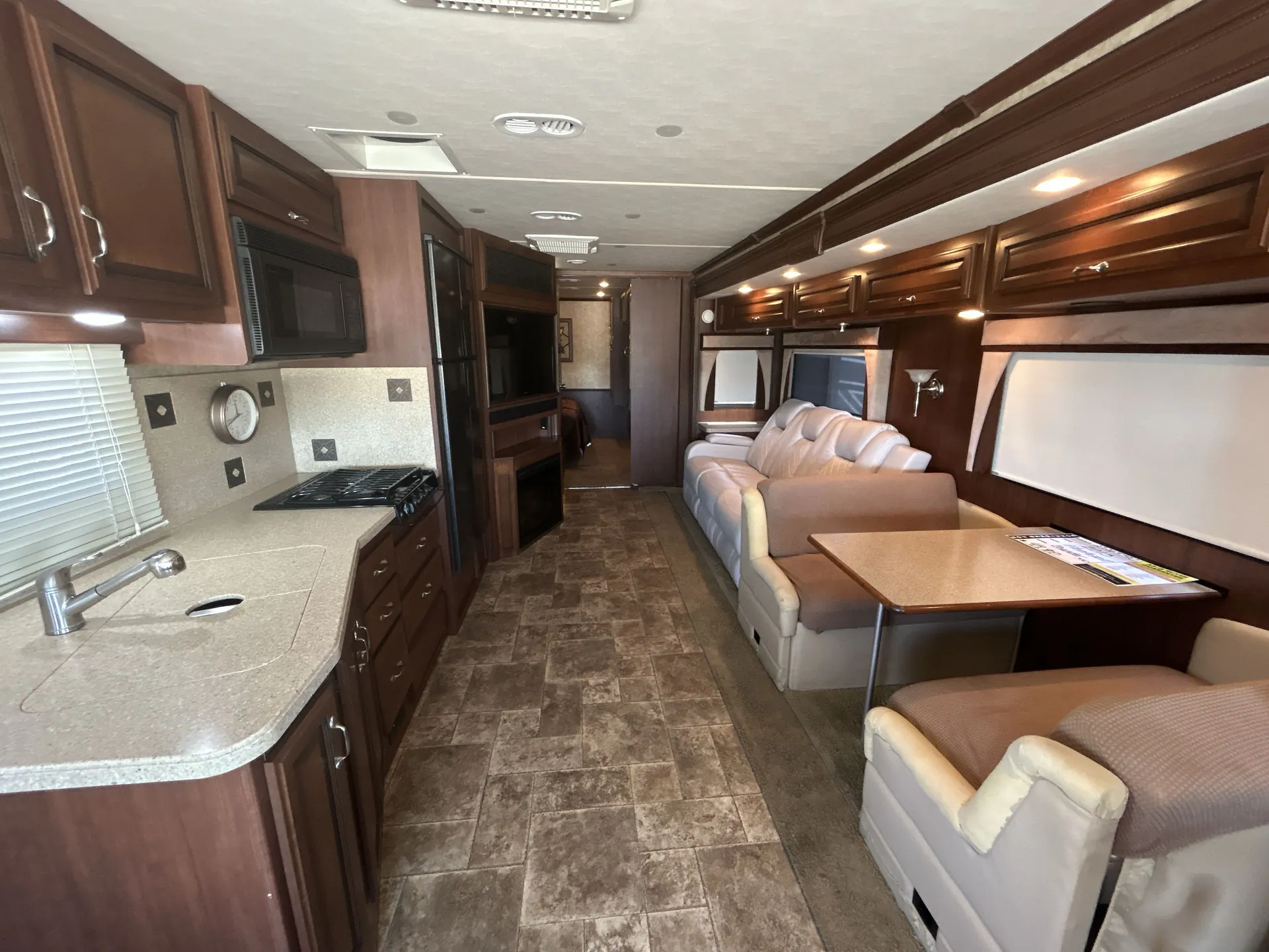 2013 Fleetwood Bounder 33C — living area main
