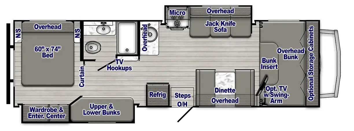 Gulf Stream Yellowstone Y63111 floor plan