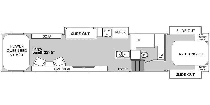 Genesis Supreme Genesis Special Edition B40GSTS floor plan