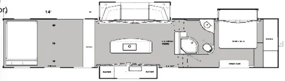 Eclipse Stellar 40TXSG floor plan