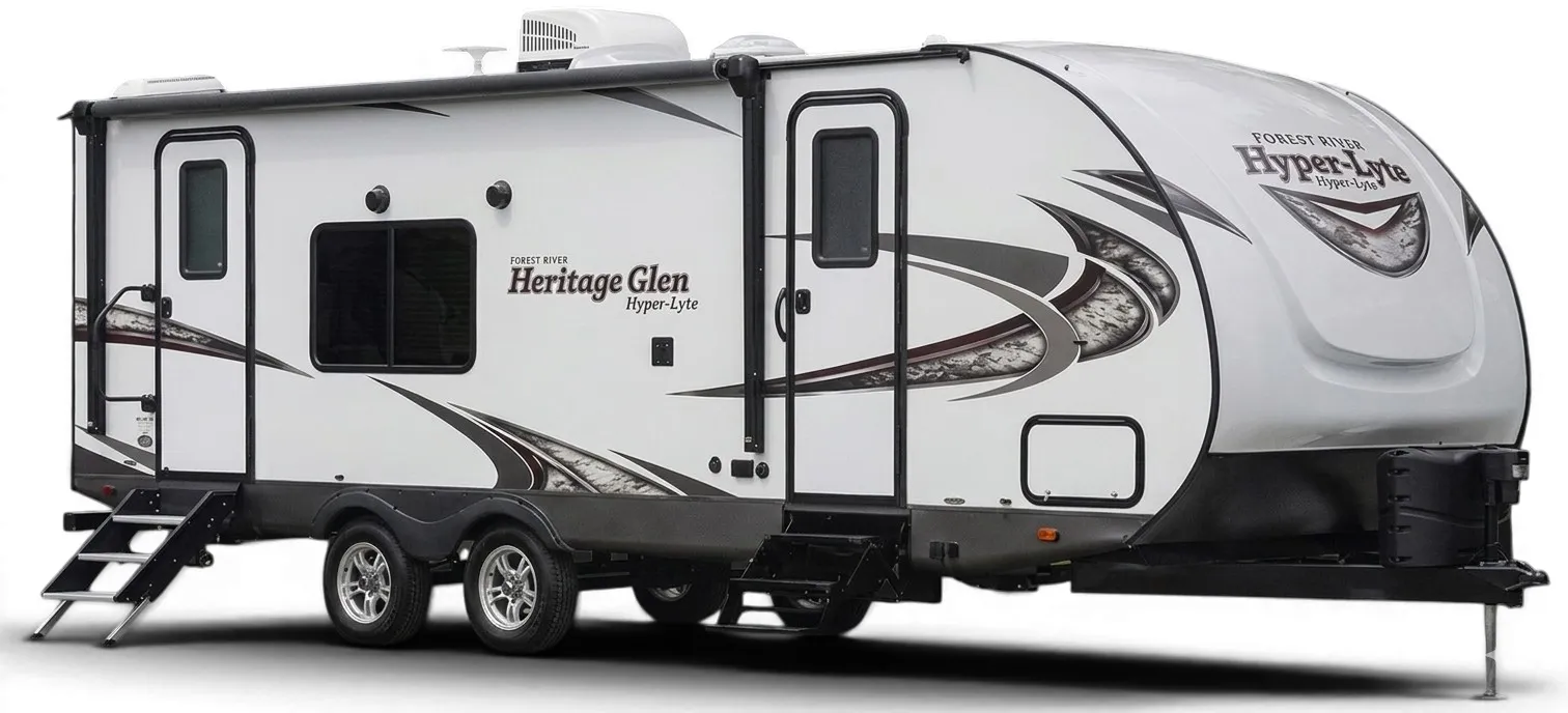 Forest River Wildwood Heritage Glen Hyper-Lyte 26RLHL exterior